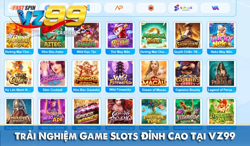 TRANG CHỦ 98 Trải Nghiệm Game Slots Đỉnh Cao Tại VZ99
